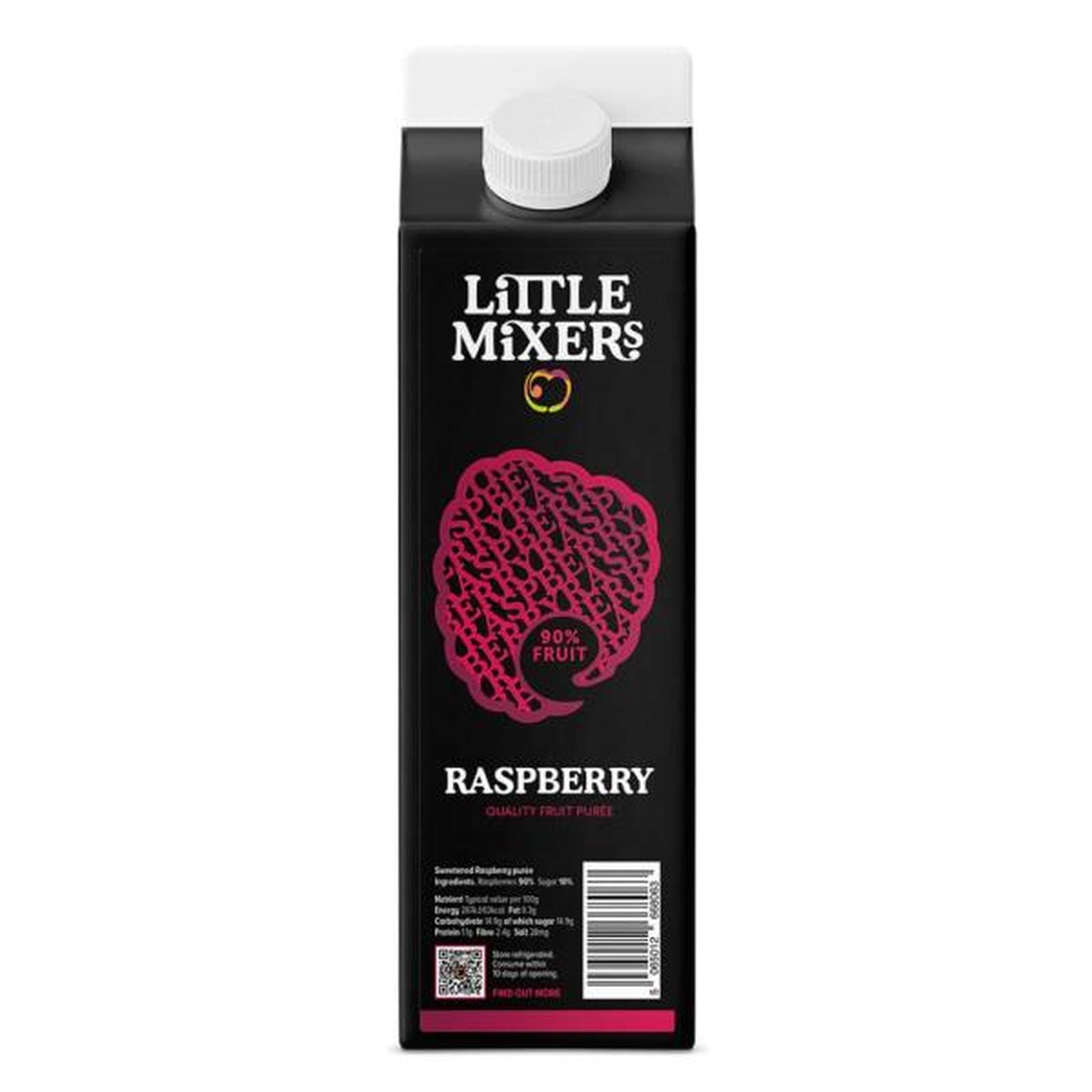 Little Mixers Super Premium Raspberry Purée 1L