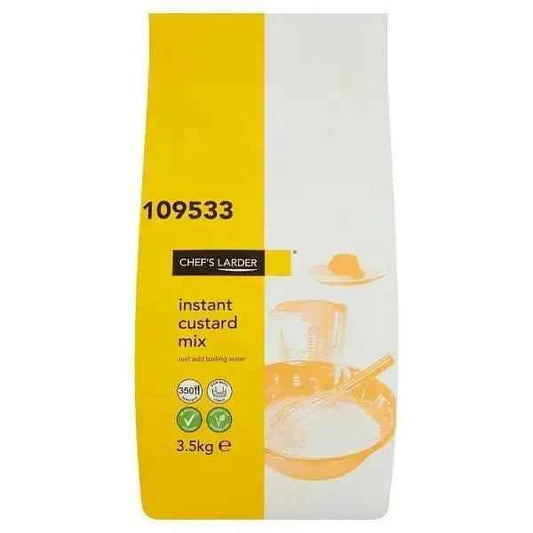 Chef's Larder Instant Custard Mix 3.5kg – 1 x 3.5kg