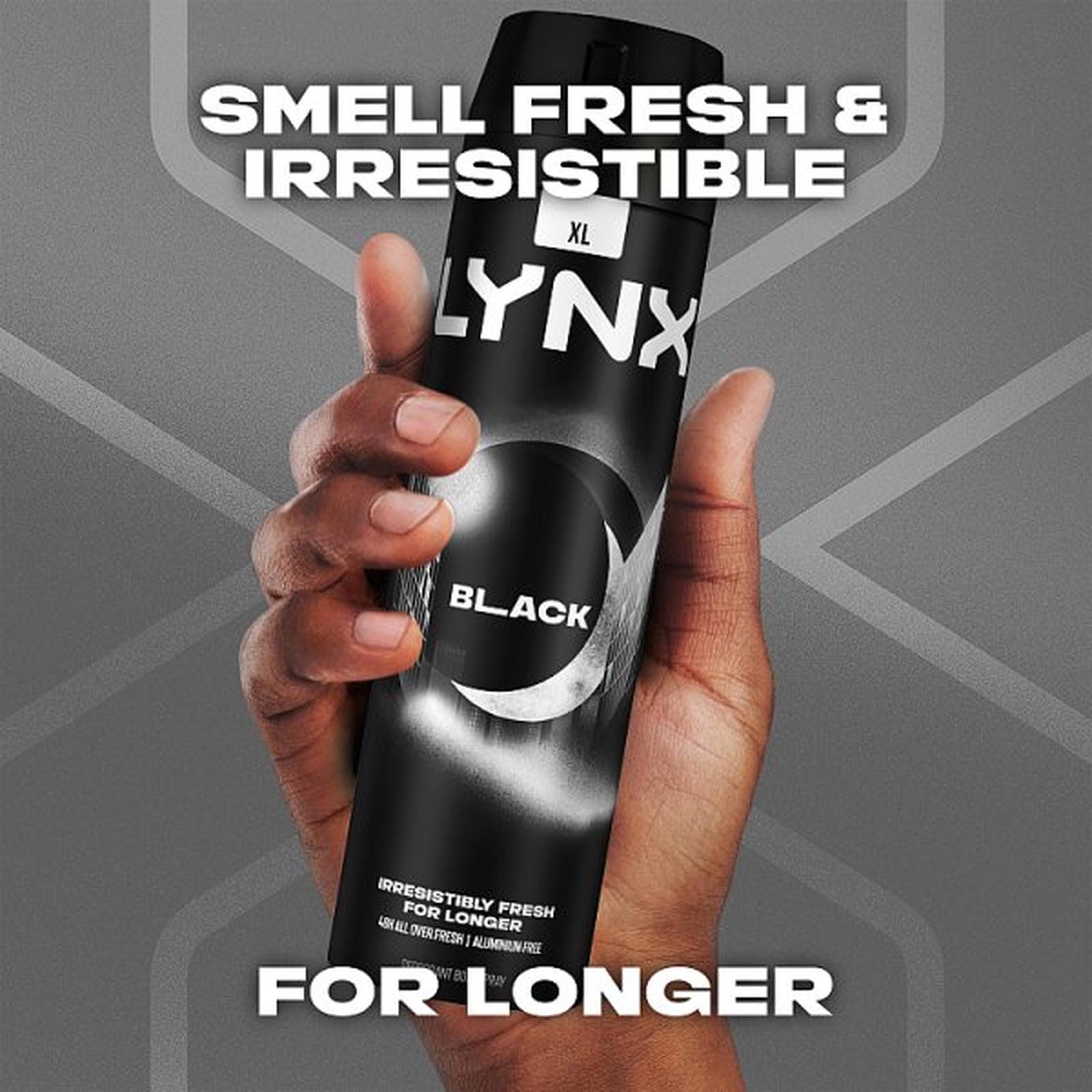 Lynx Aerosol Body Spray Black 200 ml