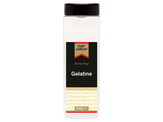 Chef William Gelatine 650g – 6 x 650g
