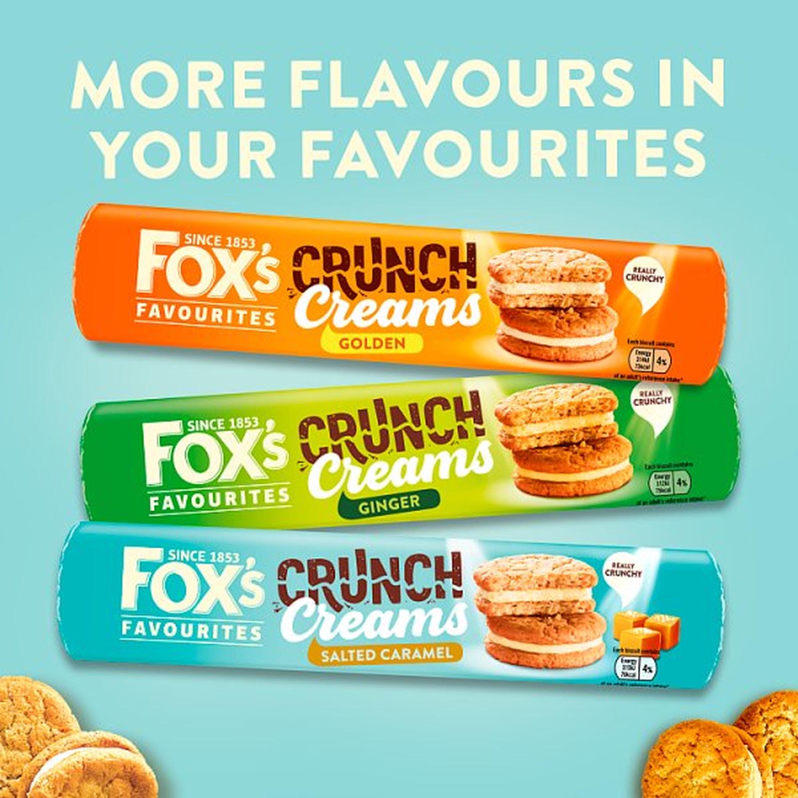 Fox's Salted Caramel Crunch Creams 200g