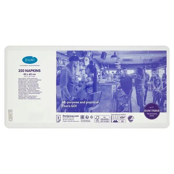 Duni Go 250 Napkins – 1 x 250s