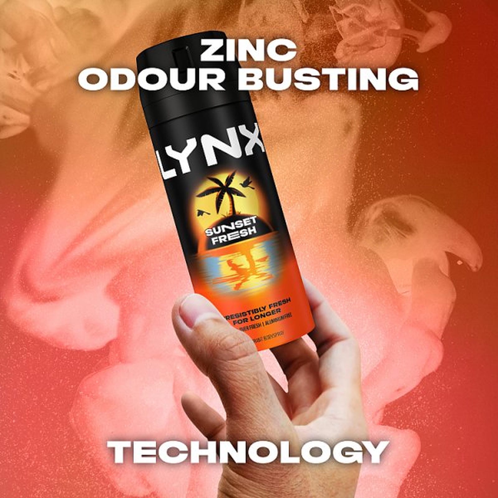Lynx Aerosol Body Spray Sunset Fresh 150 ml