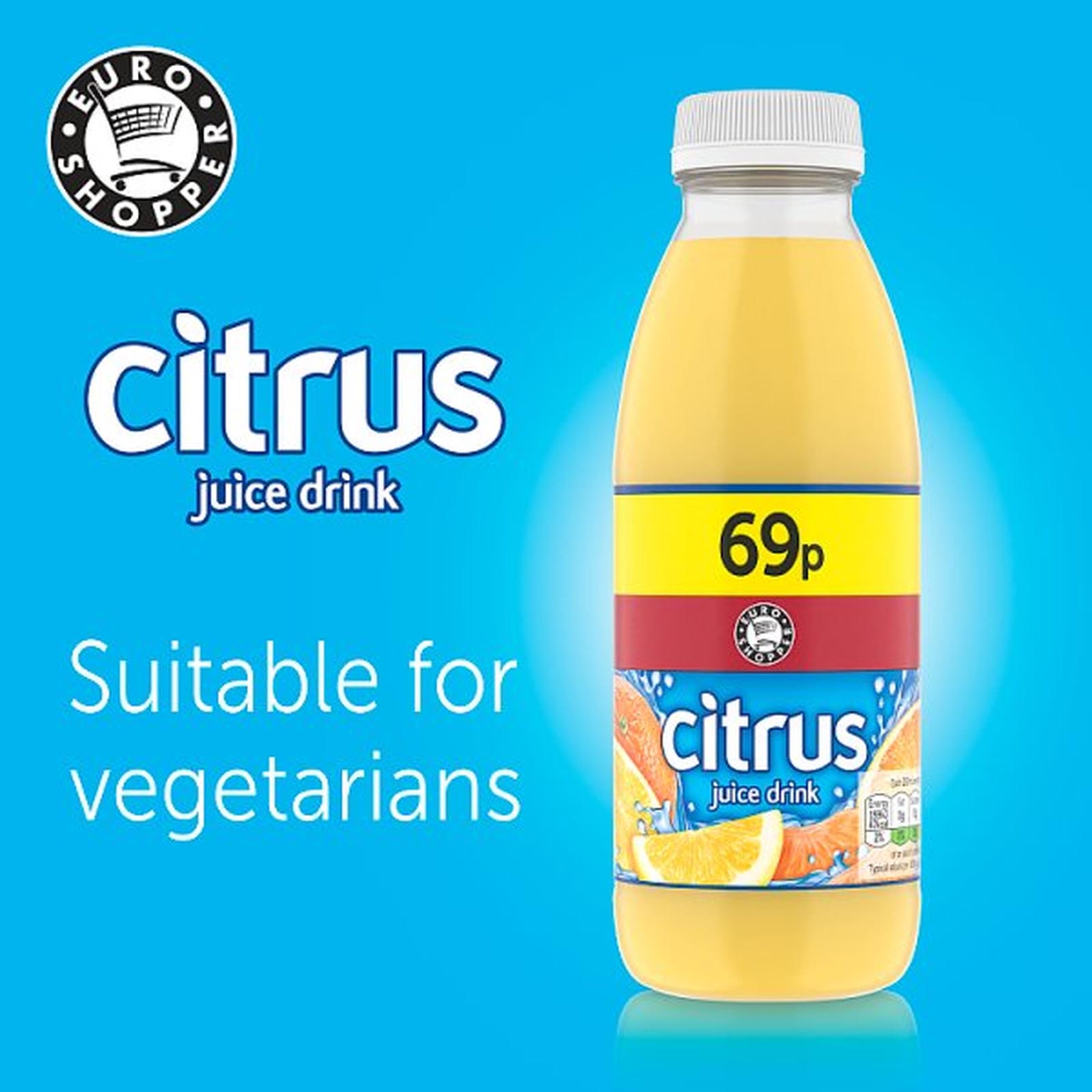 Euro Shopper Citrus Juice Drink 500ml