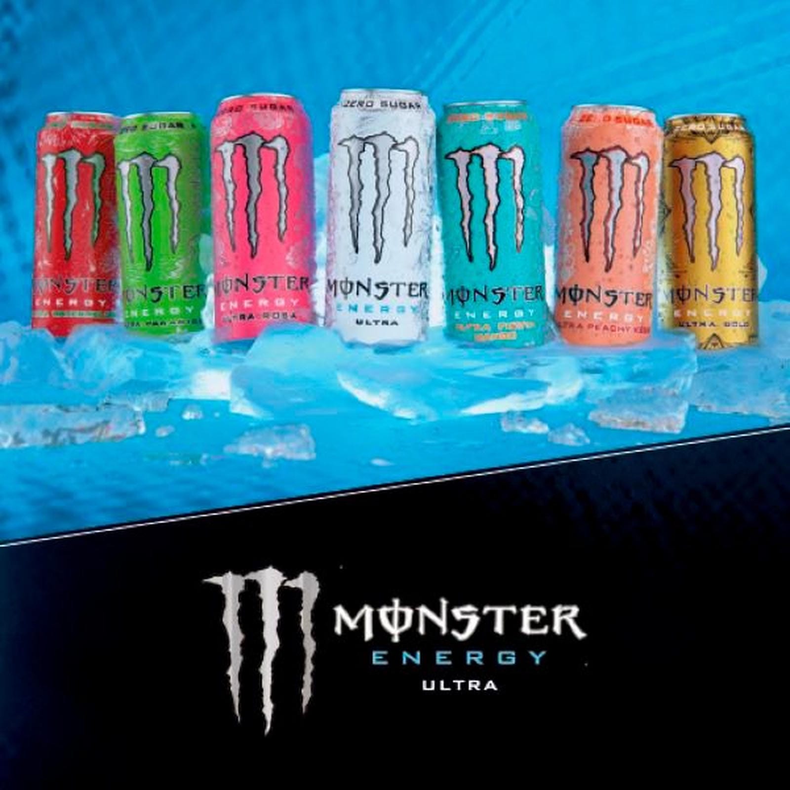 Monster Energy Drink Ultra Zero Sugar 500ml PM £1.65