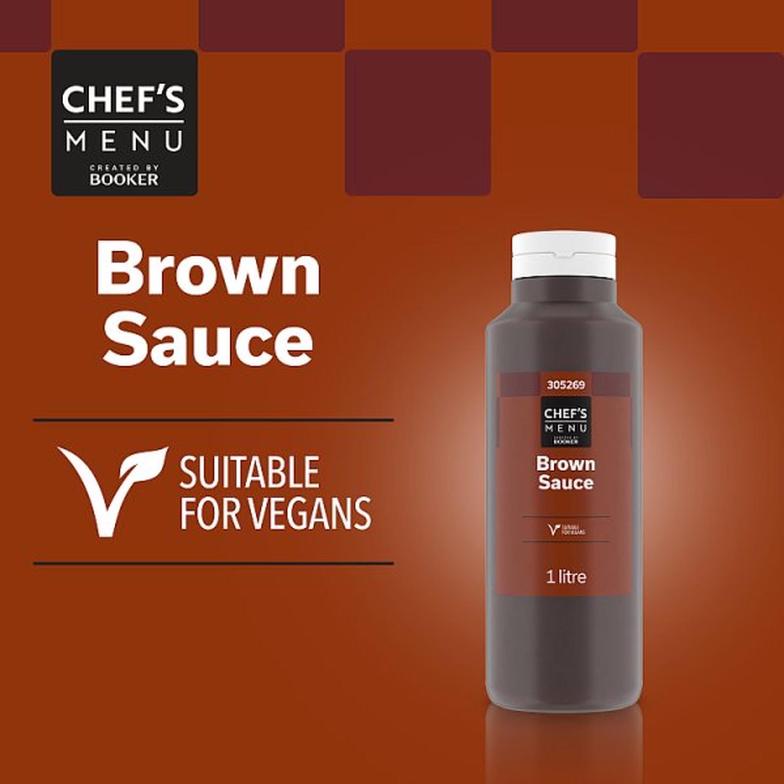 Chef's Menu Brown Sauce 1 Litre