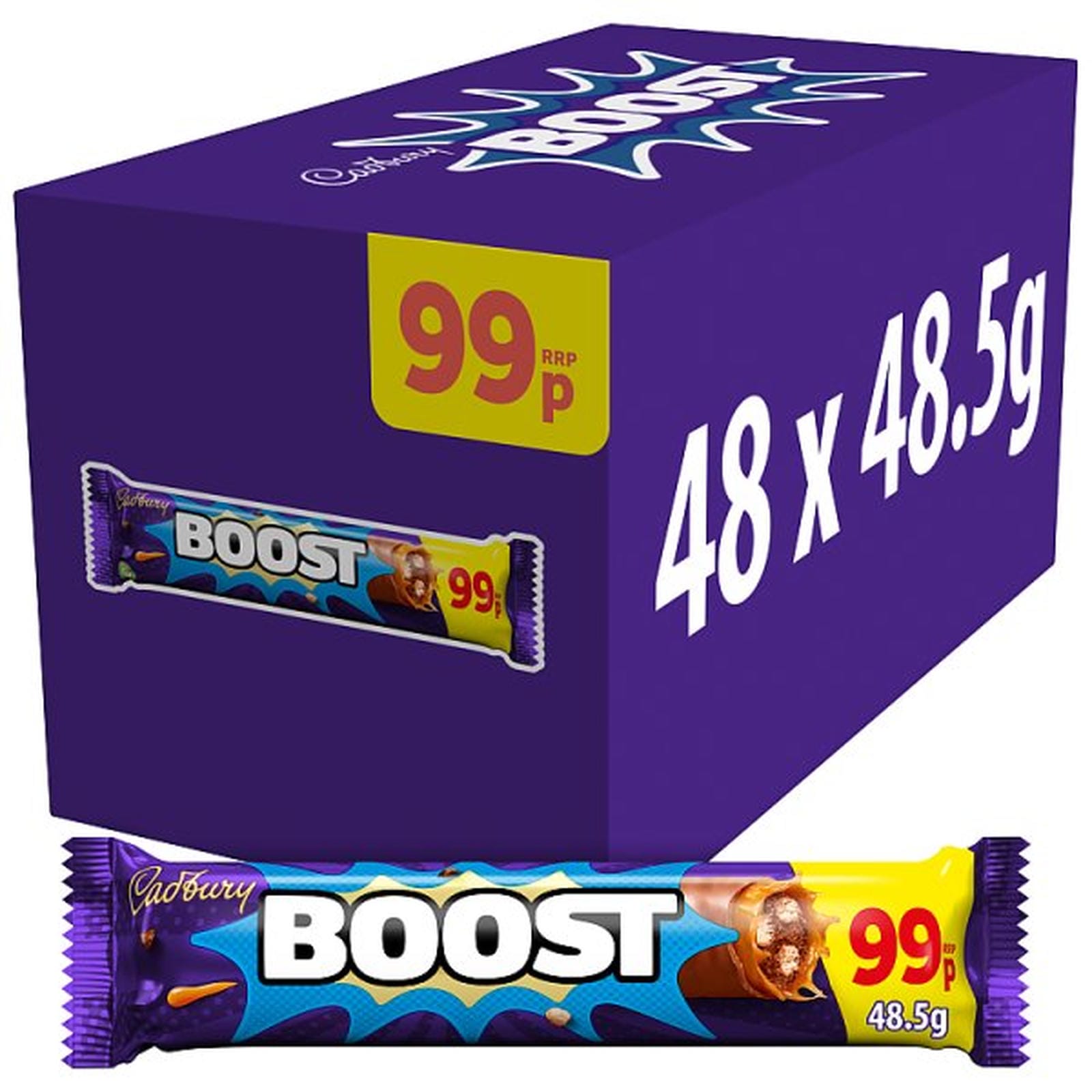 Cadbury Boost 99P PMP Chocolate Bar 48.5 g