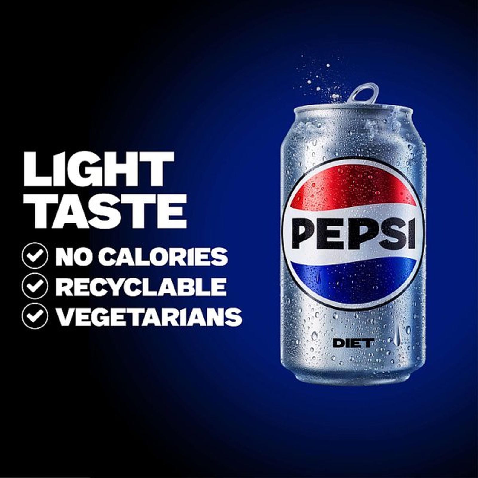 Diet Pepsi Cola Can PMP 330ml