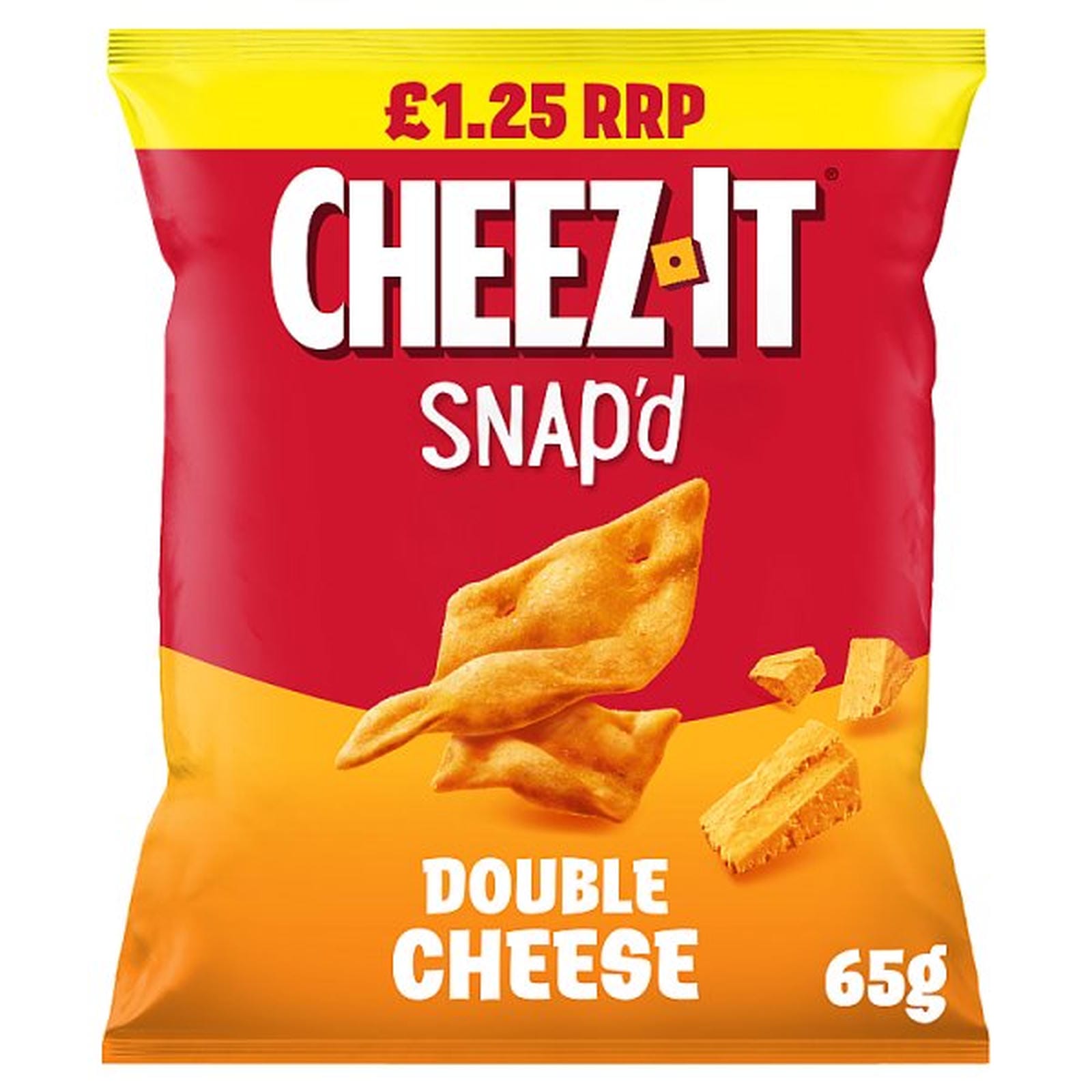 Cheez-It Cheese & Chilli Thin & Crispy Baked Snacks 16 x 65g PMP £1.25