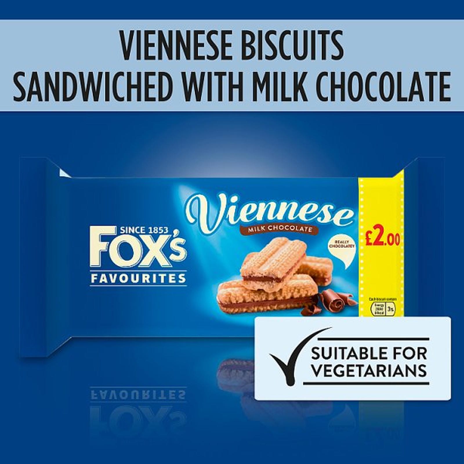 Fox's Viennese Milk Chocolate 120g