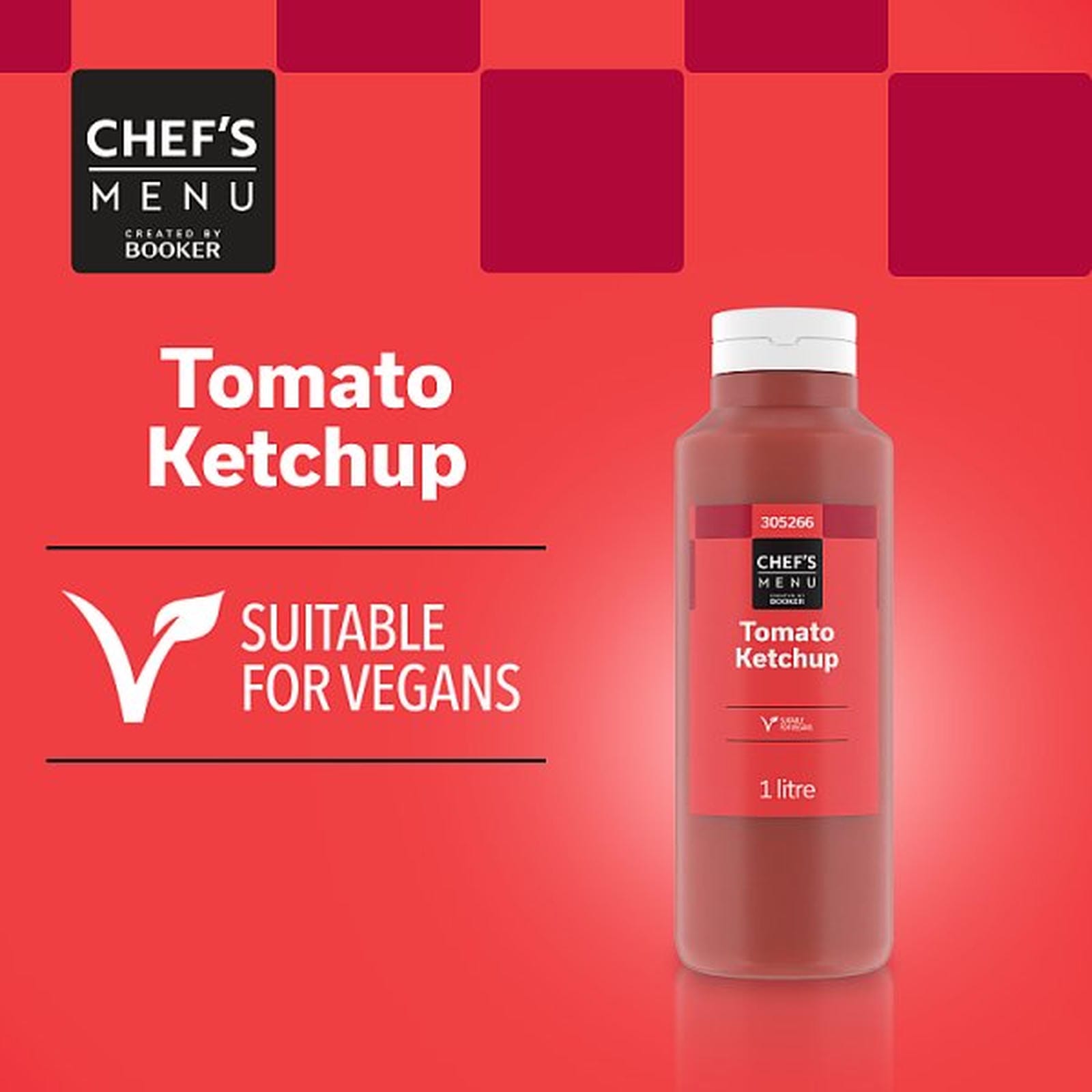 Chef's Menu Tomato Ketchup 1 Litre