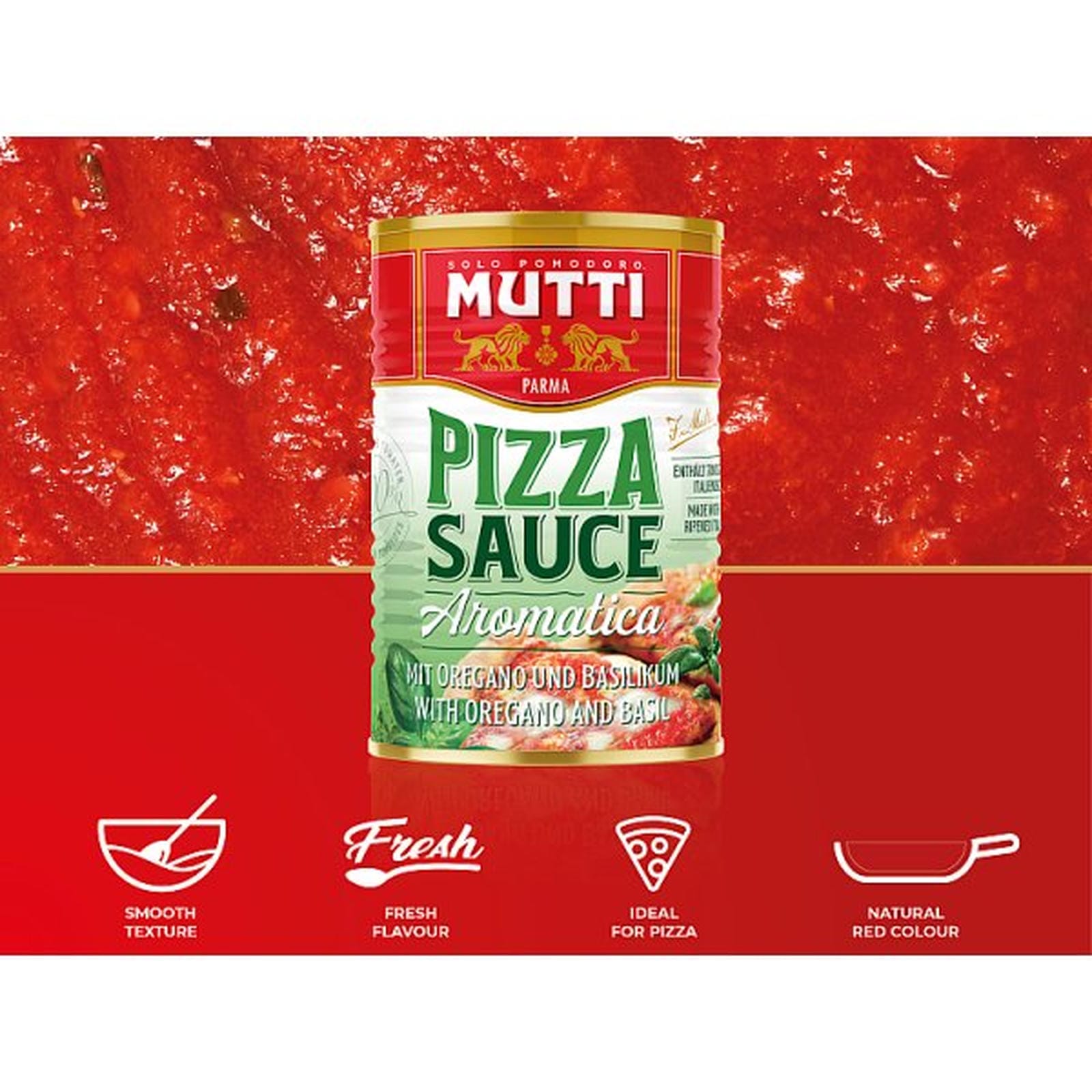 Mutti Pizza Sauce Aromatica 400g