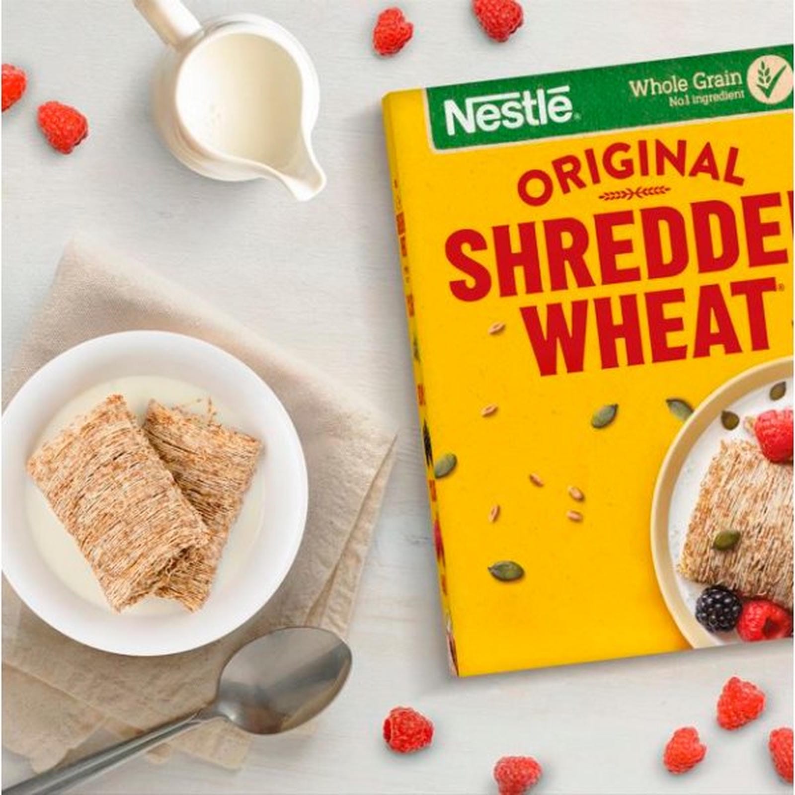 Nestlé Shredded Wheat Original Breakfast Cereal 16 Biscuits 360g