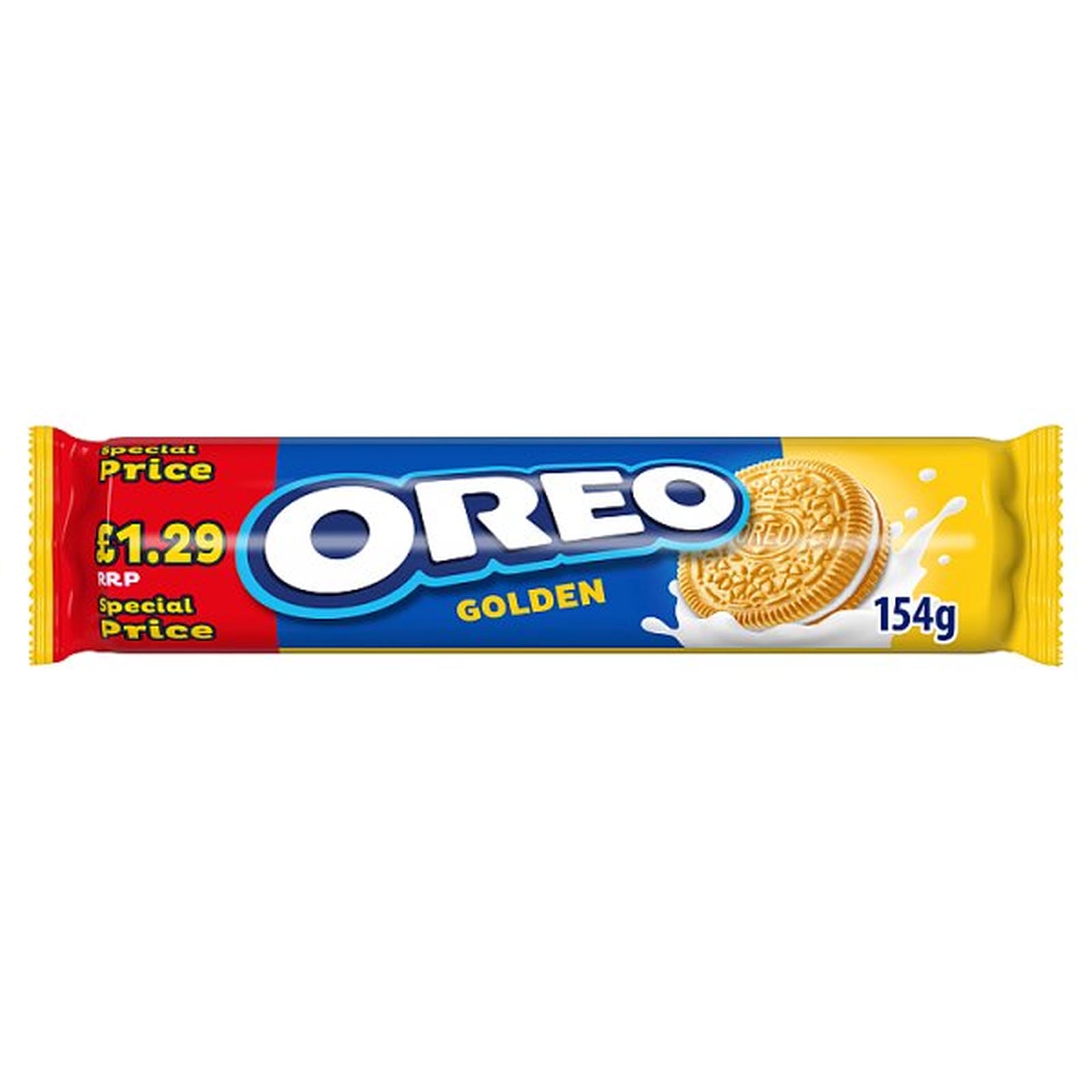OREO Golden Sandwich Biscuits £1.29 PMP 154g