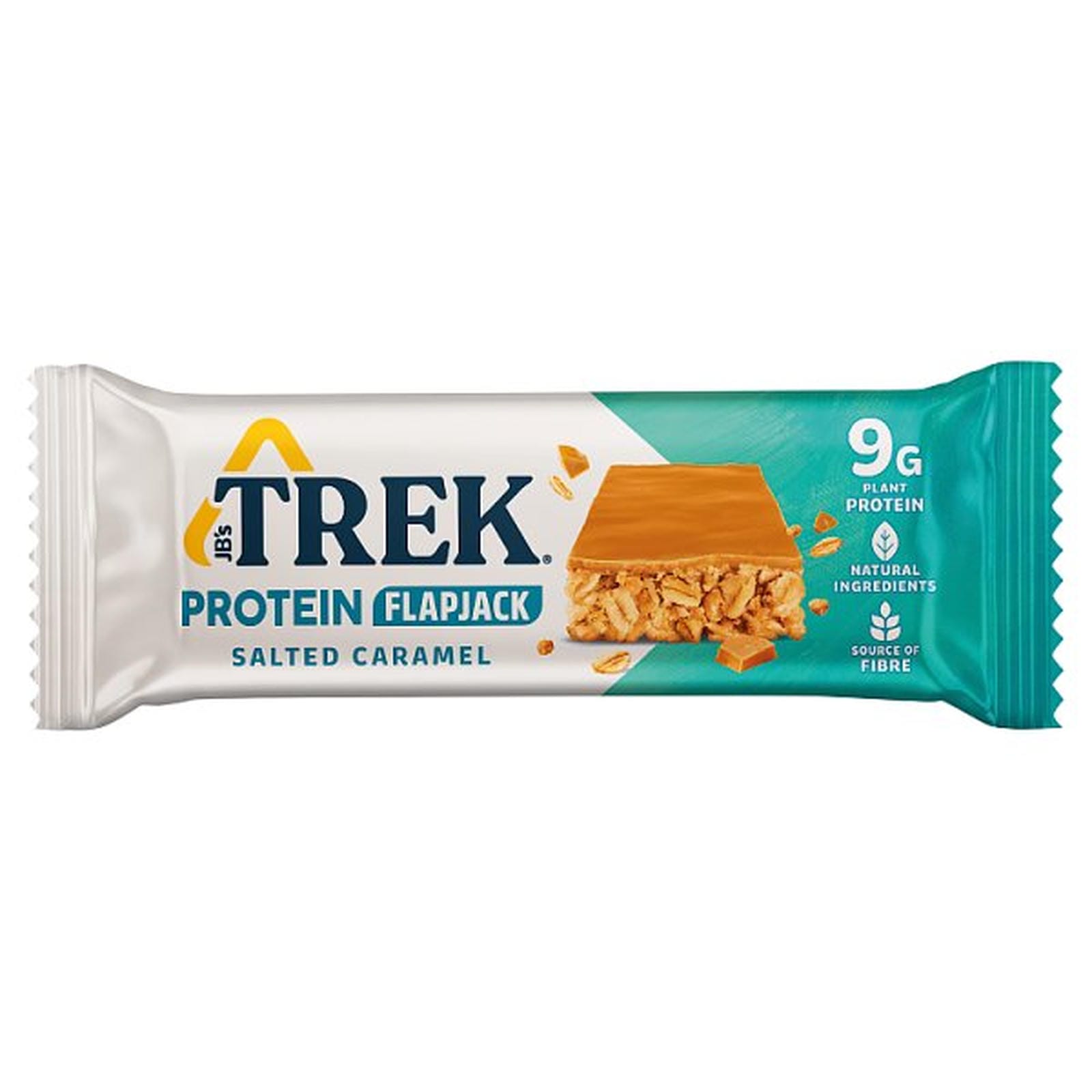 TREK Salted Caramel Protein Flapjack 50g
