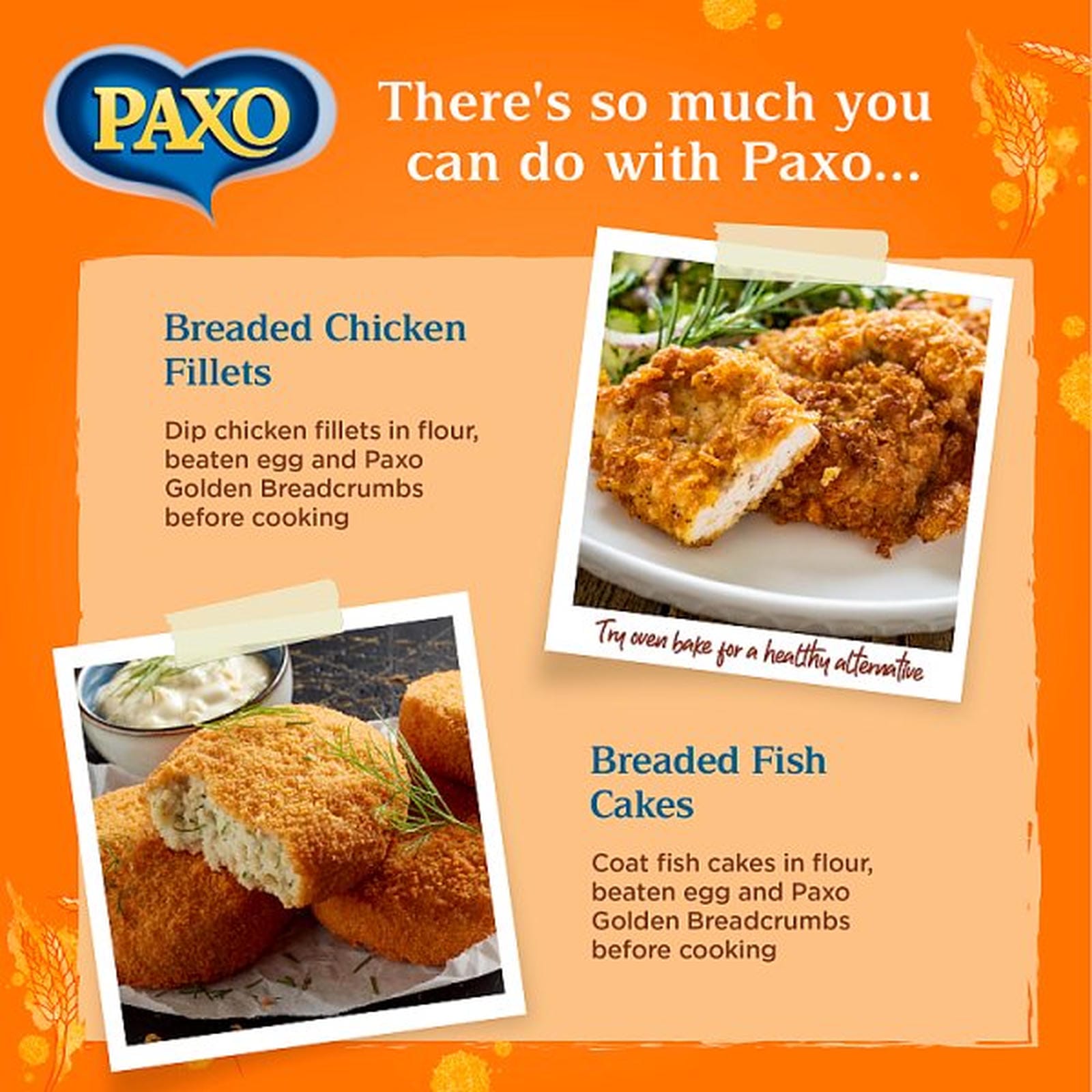 Paxo Golden Breadcrumbs 227g