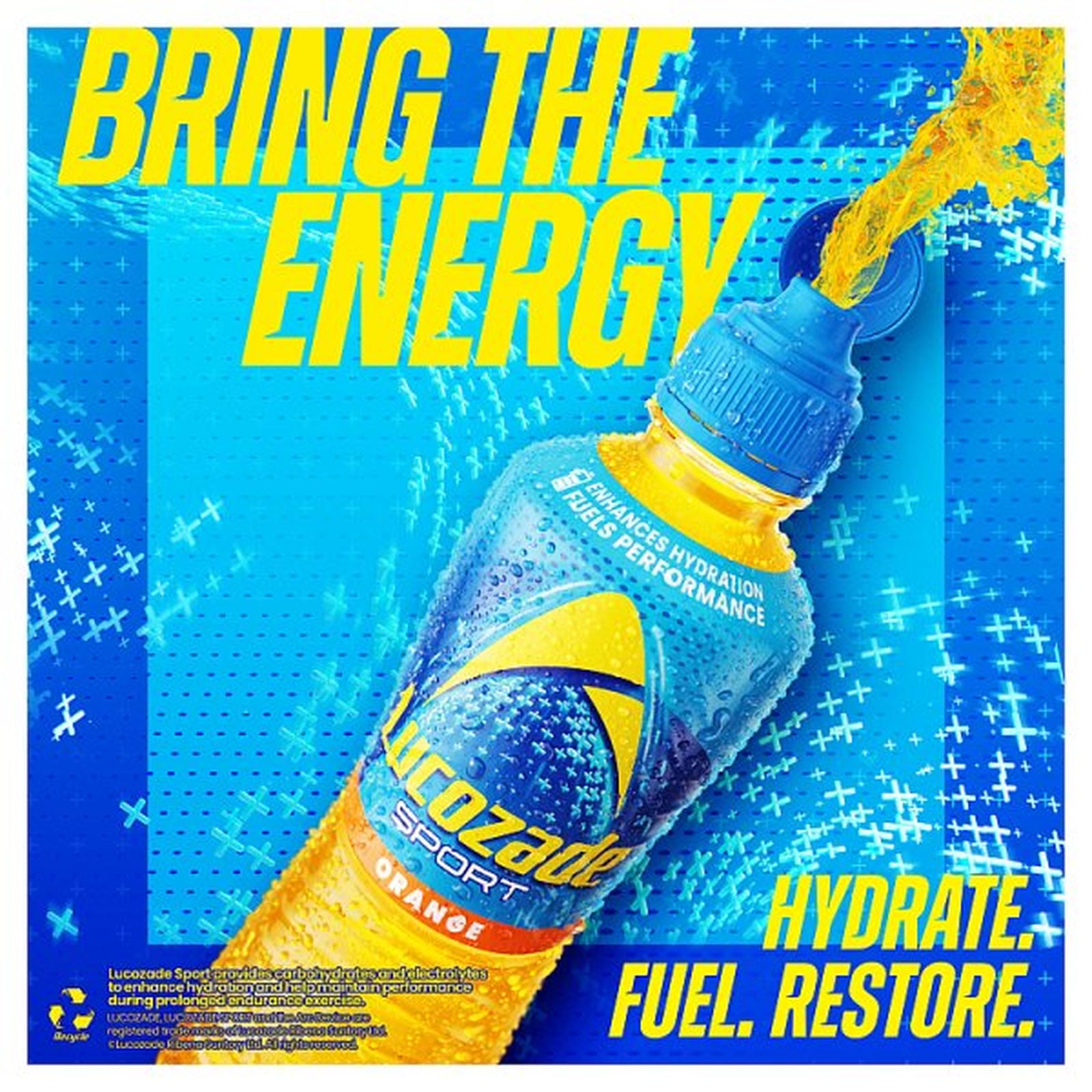 Lucozade Sport Drink Orange 500ml PMP £1.60