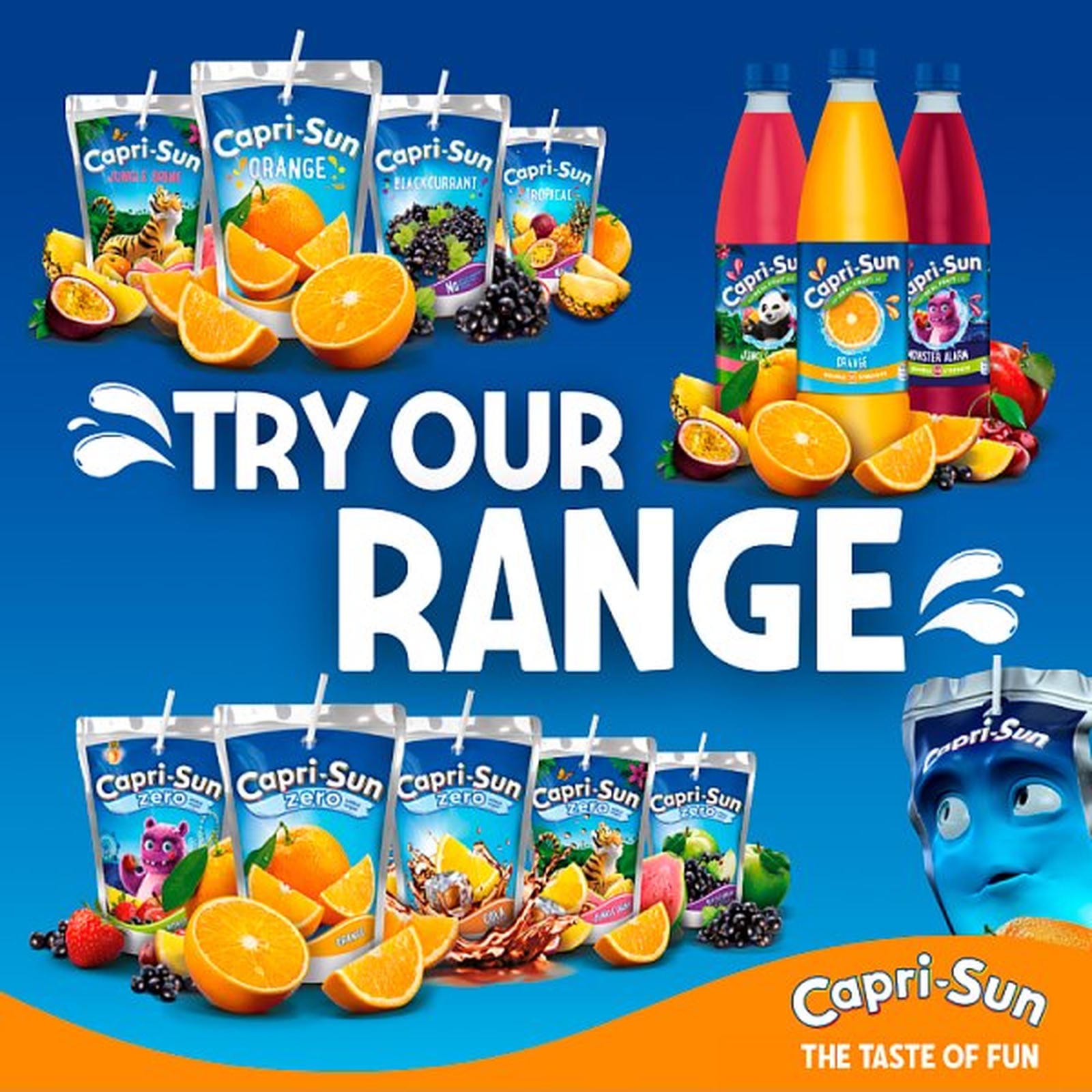 Capri-Sun Orange 330ml Kids' Juice Drink