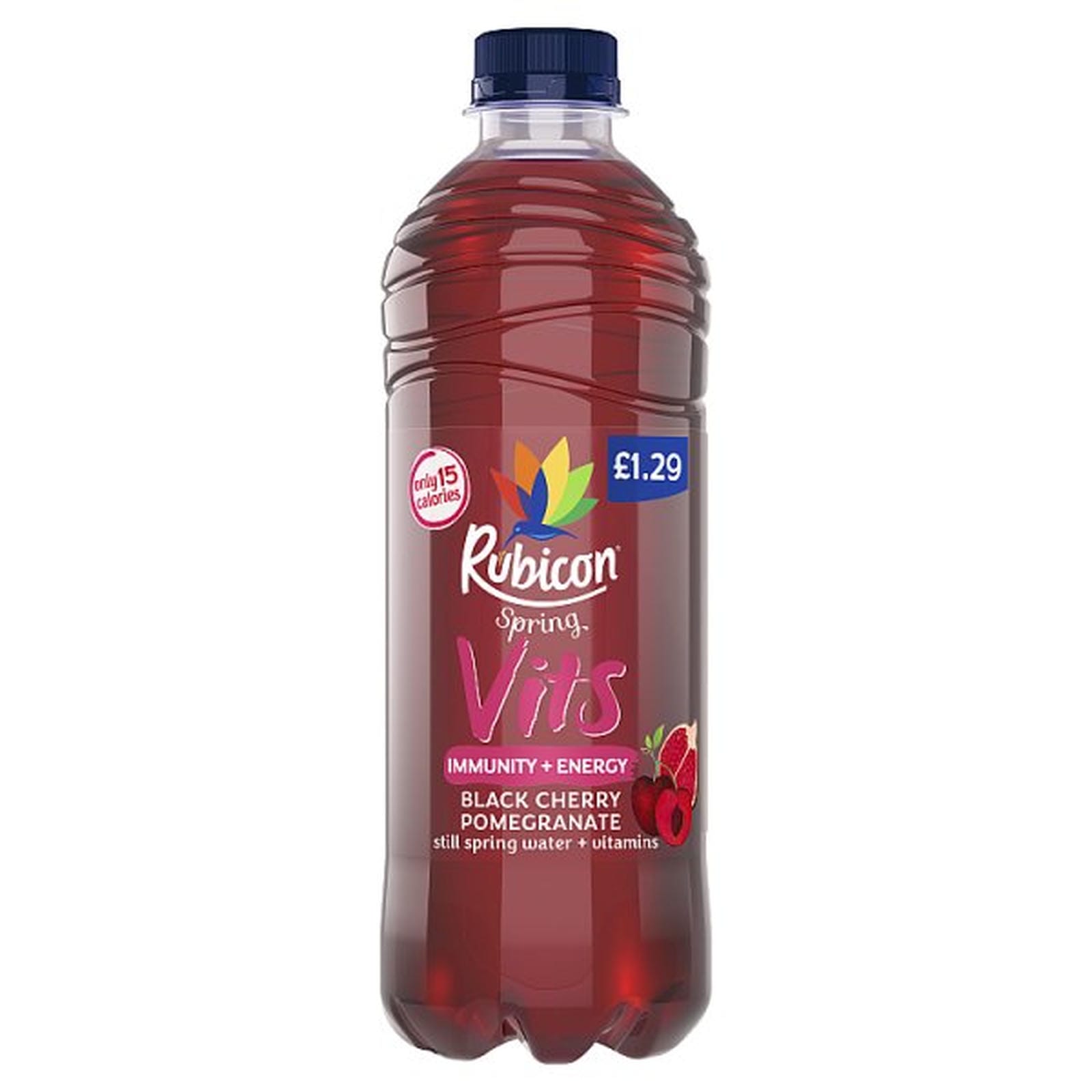 Rubicon Spring Vits Black Cherry Pomegranate 500ml