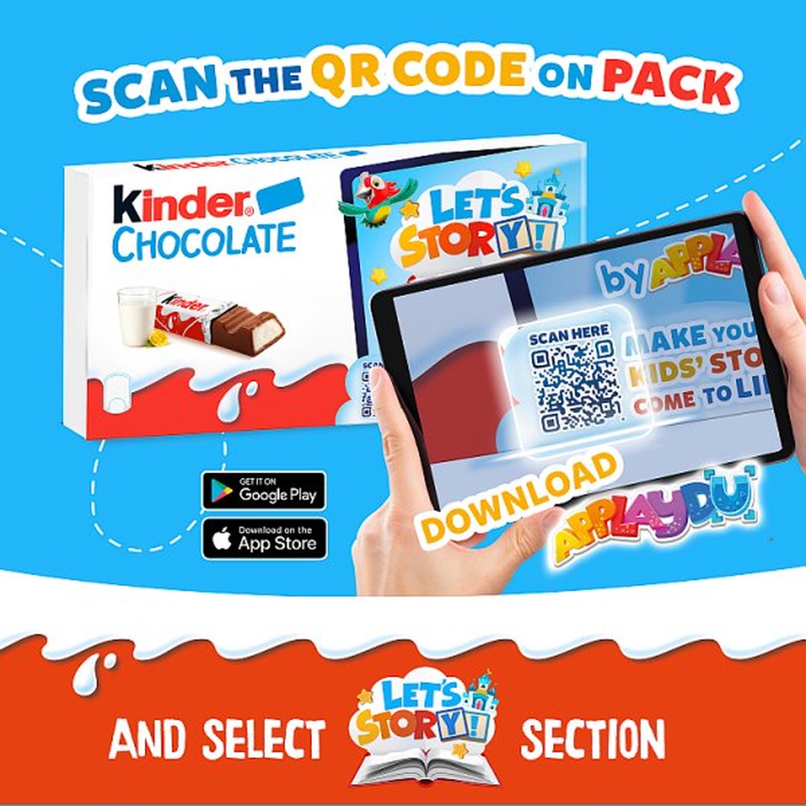 Kinder Small Chocolate Bars Multipack 8 x 12.5g PMP