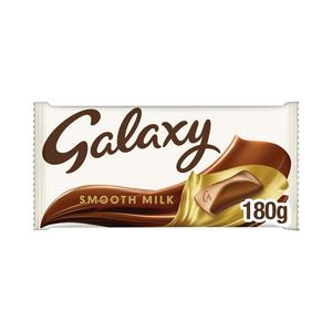 Galaxy Smooth Milk Chocolate Block Sharing Bar 180g £2.50 PMP – 20 x 180g