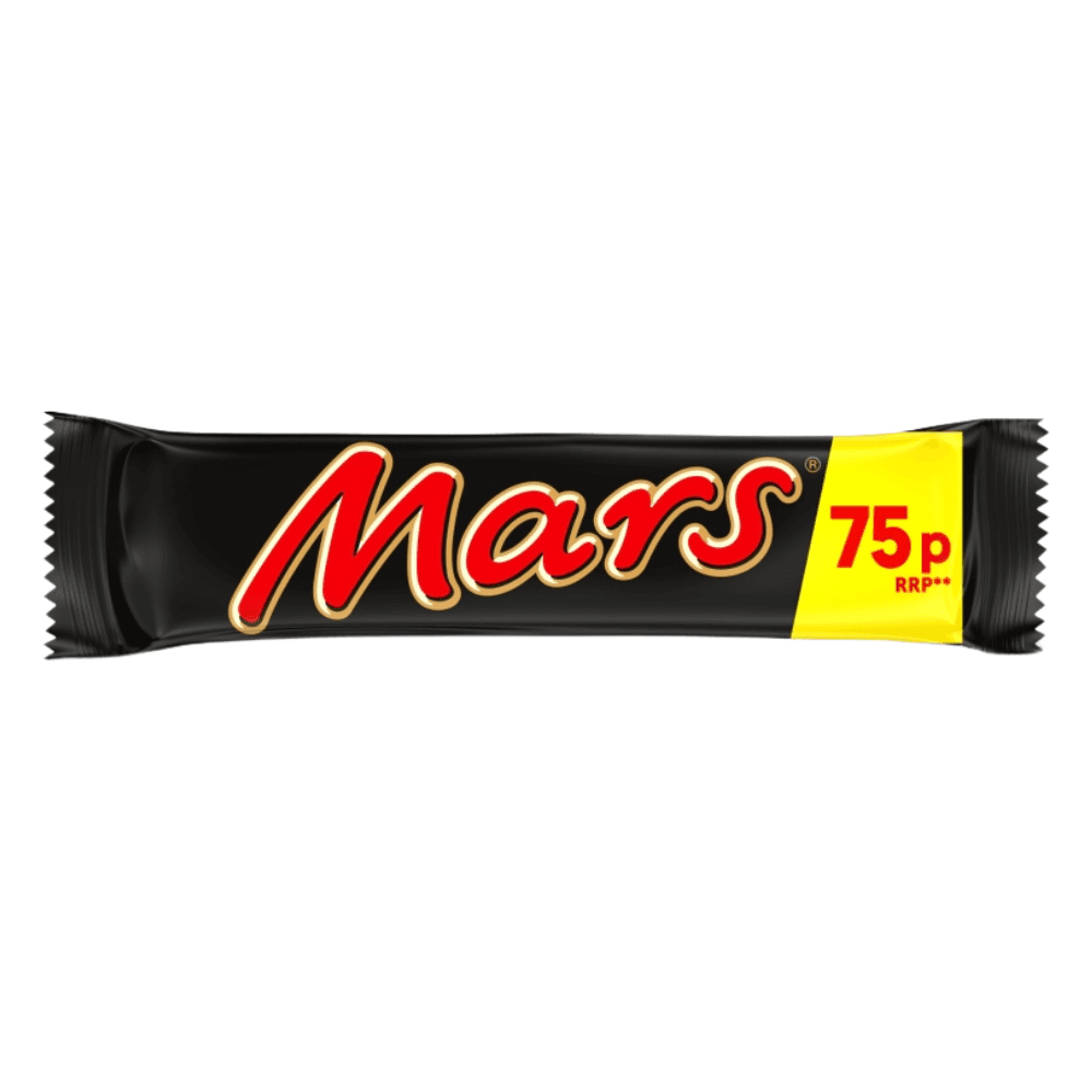 Mars Milk Chocolate Bar 51g PMP £0.75 – 48 x 51g