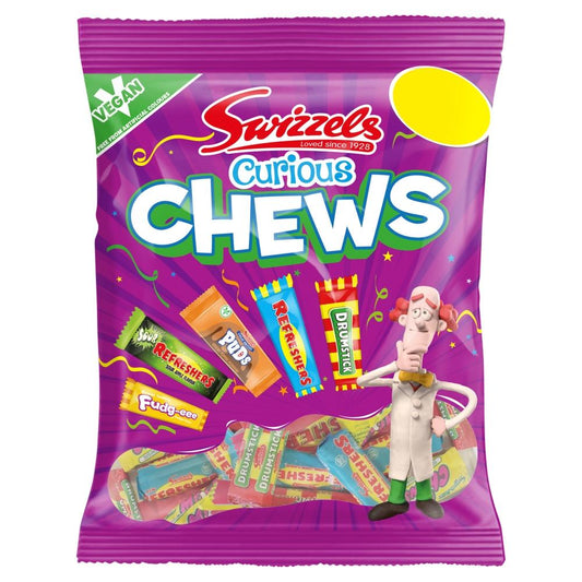 Swizzels Curious Chews 135g PMP – 12 x 135g
