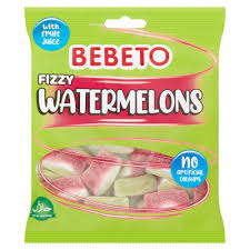 Bebeto Fizzy Watermelons 150g – 40 x 150g