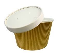 16oz Ripple Pot And Lid – 1 x 40pk