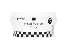 Chef's Essentials Mixed Fruit Jam 2.72kg – 2 x 2.72kg