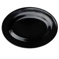 Jena 10 Black Oval Platters 43cm – 1 x 10pk