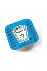 Heinz Mayonnaise Dip Pots 25g Each 100 Pack Foodservice Bulk Catering Size For Cafes