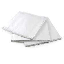 White Sulphite Flat Bags Strung 8.5"x 8.5" – 1 x 900s