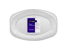 Chef's Larder 8 Oval Foil Serving Platters 425mm – 1 x 8pk