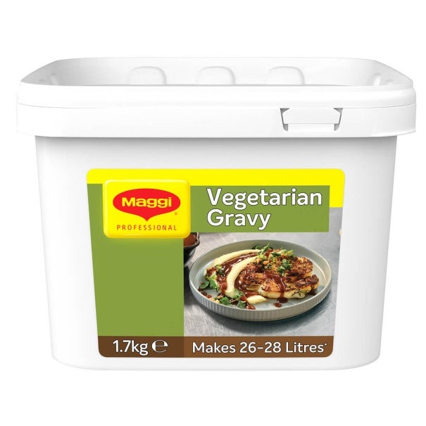 Maggi Professional Vegetarian Gravy 1.7kg 2 x 1.7kg Foodservice Multi Pack Case for Catering Kitchens