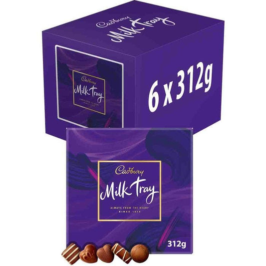 Cadbury Milk Tray Chocolate Chocolate 312g – 6 x 312g