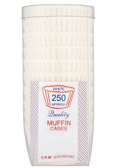 C.P.W Quality Muffin Cases x 250 – 1 x 250s