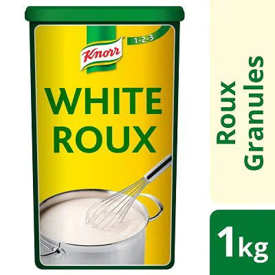 Knorr White Roux Catering Size Multi Pack 1kg 6 x 1kg Ideal for Professional Kitchens Foodservice
