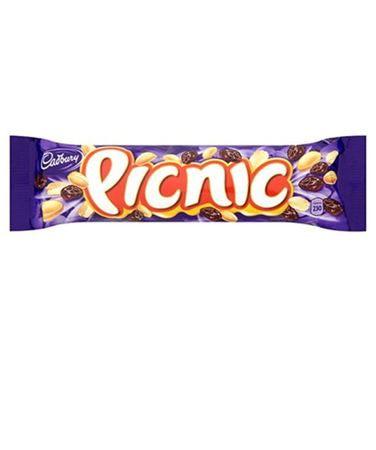 Cadbury Picnic Chocolate Bar 48.4 Gr – 36 x 48.4g