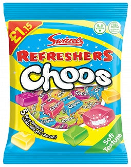 Swizzels Refreshers Choos 115g PMP – 12 x 115g
