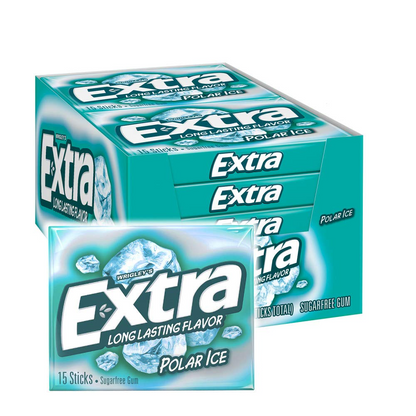 Extra Chewing Gum Sugar Free Strawberry x10 Pieces – 30 x 10pk
