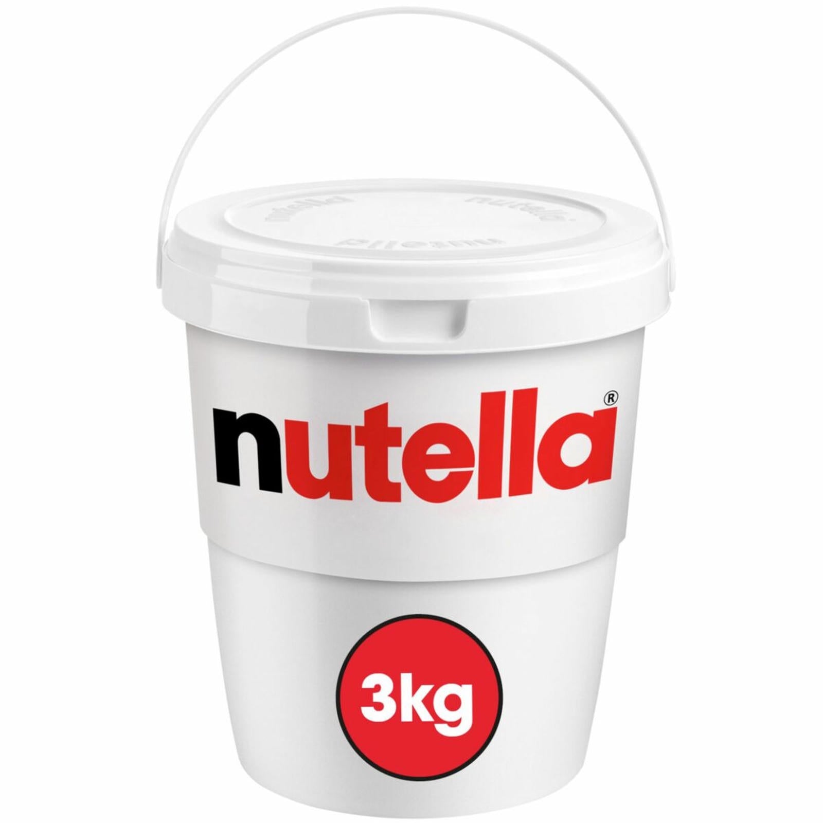 Nutella Hazelnut And Chocolate Spread Tub 3kg Single Pack 1 X 3kg Ideal For Retail Kitchens And Foodservice Use