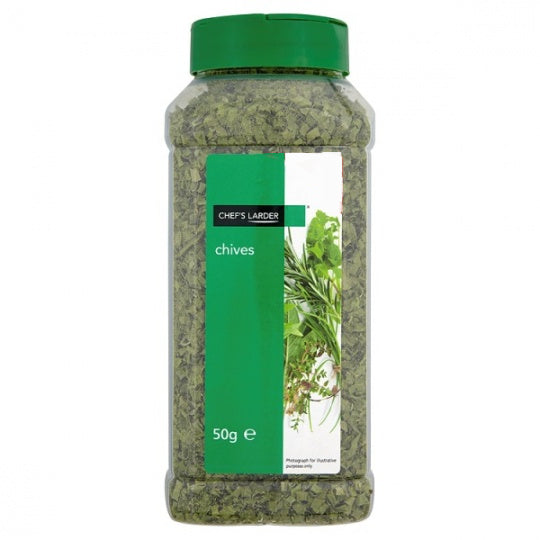 Chef's Larder Chives 1 x 50g Foodservice Ready For Cooking Quality Grocery Item