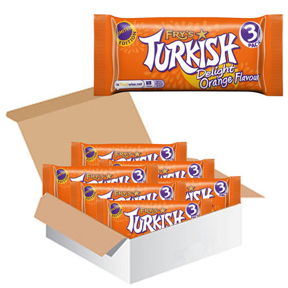 Fry's Turkish Delight Chocolate Bar 3 Pack 153g – 24 x 153g