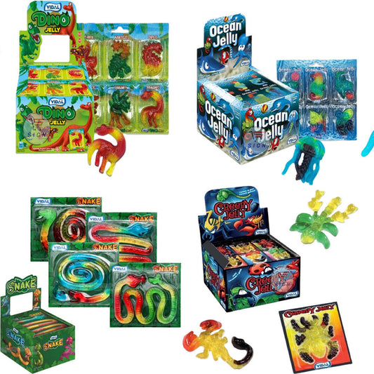 Vidal Scary Snakes Candies 1kg – 6 x 1kg