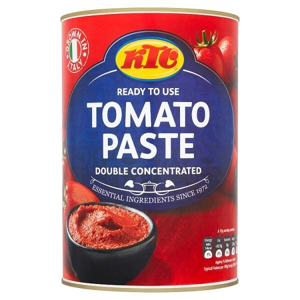 KTC Tomato Paste Double Concentrated 4.5kg Multi Pack 4 x 4.5kg For Sauces Stews Cooking