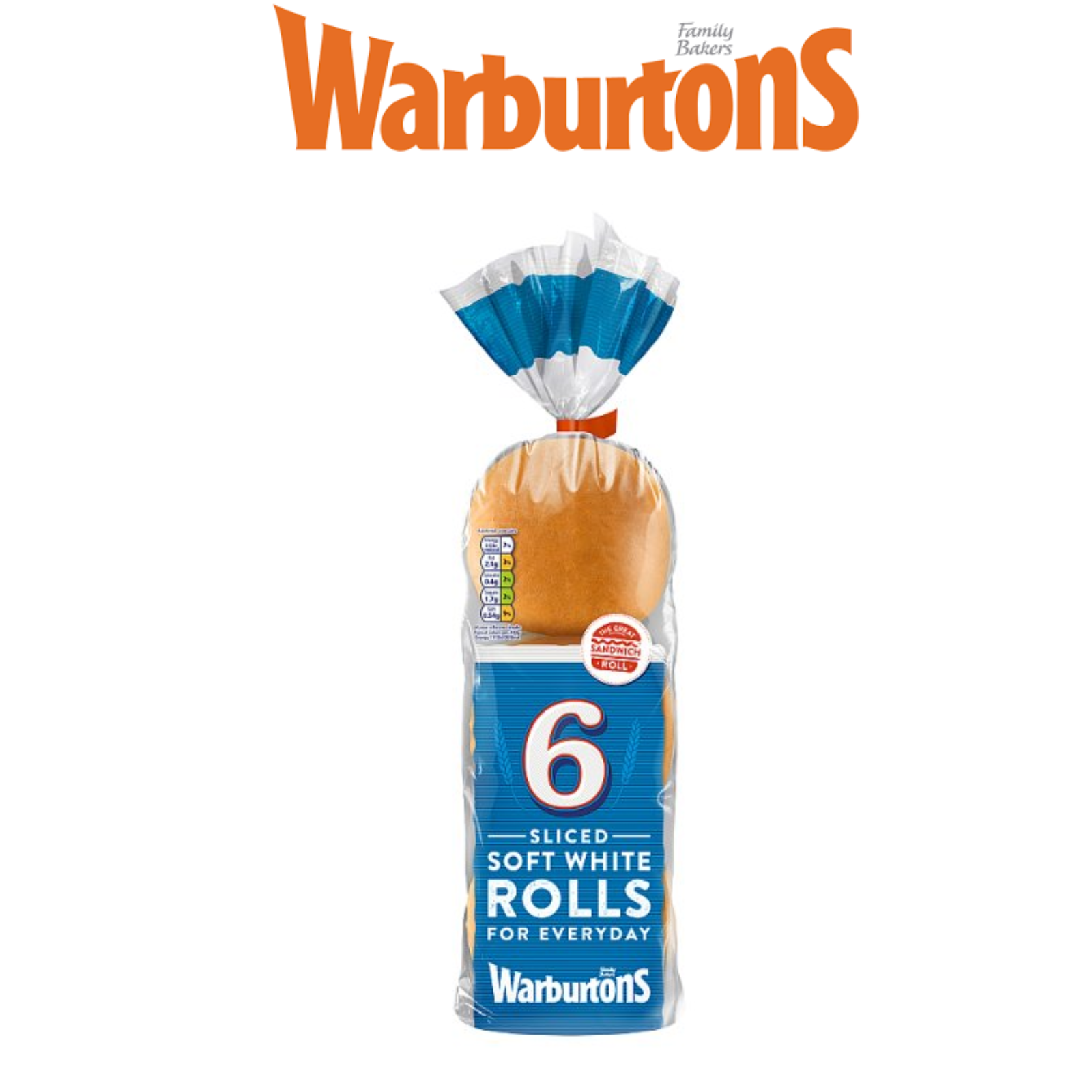 Warburtons Bread Loaf All Variations Medium Wholemeal Seeded Toastie Thick Sliced Pack