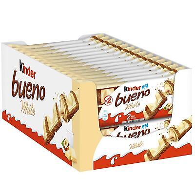 Kinder Bueno White Milk and Hazelnuts 2 Pieces 39g – 30 x 39g