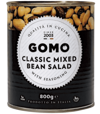 Five Bean Salad Gomo With Sweetcorn 800g 1 x 800g Pack For Retail And Foodservice