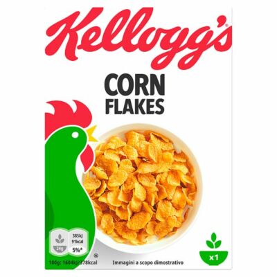 Kellogg's Corn Flakes Breakfast Cereal Portion Pack 40 x 24g – 40 x 24g